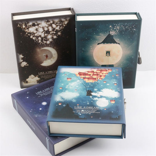 Diary with Lock Notebook - thebodymindsoulshop