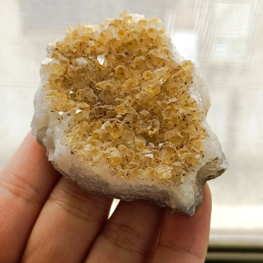 Citrine Druzy Crystal Cluster - thebodymindsoulshop