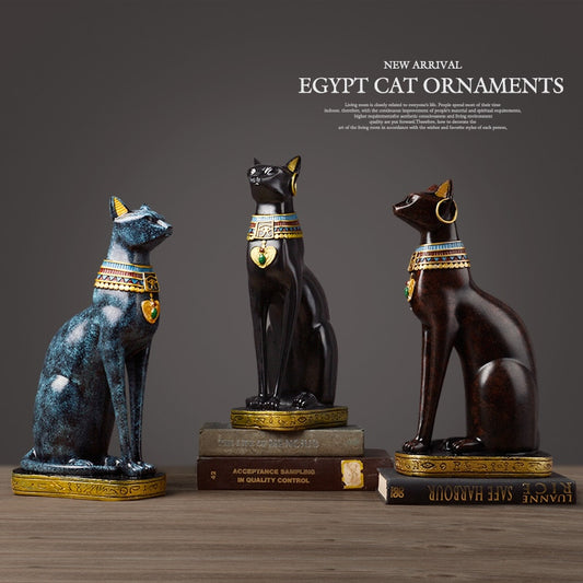 Egyptian Cat sculptures (Bast) - thebodymindsoulshop