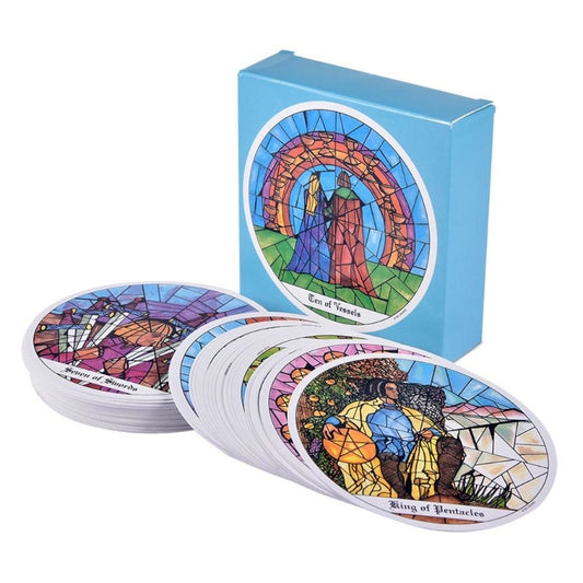 Monastery Cloister Tarot, round - thebodymindsoulshop