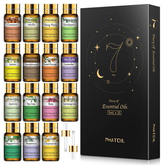 Pure Essential Oils 15pcs Gift Set - thebodymindsoulshop