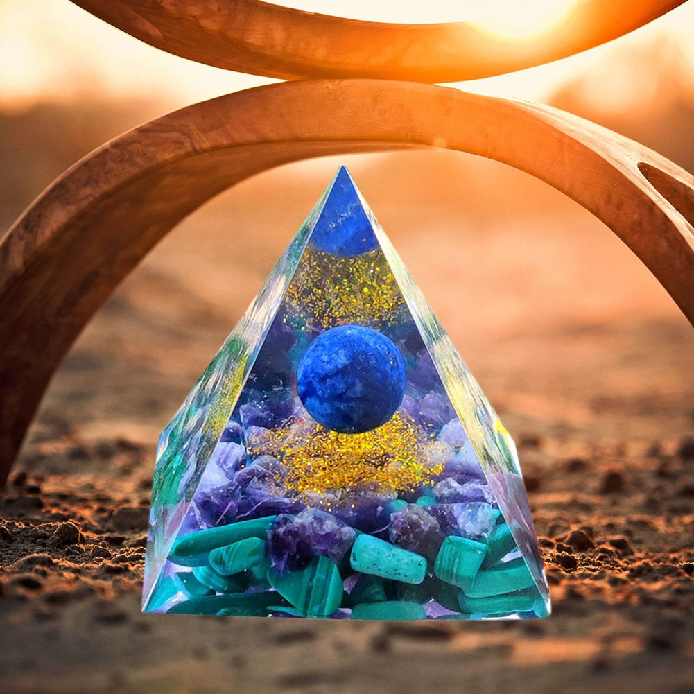 Various Energy Pyramids (Lamp base available) - thebodymindsoulshop