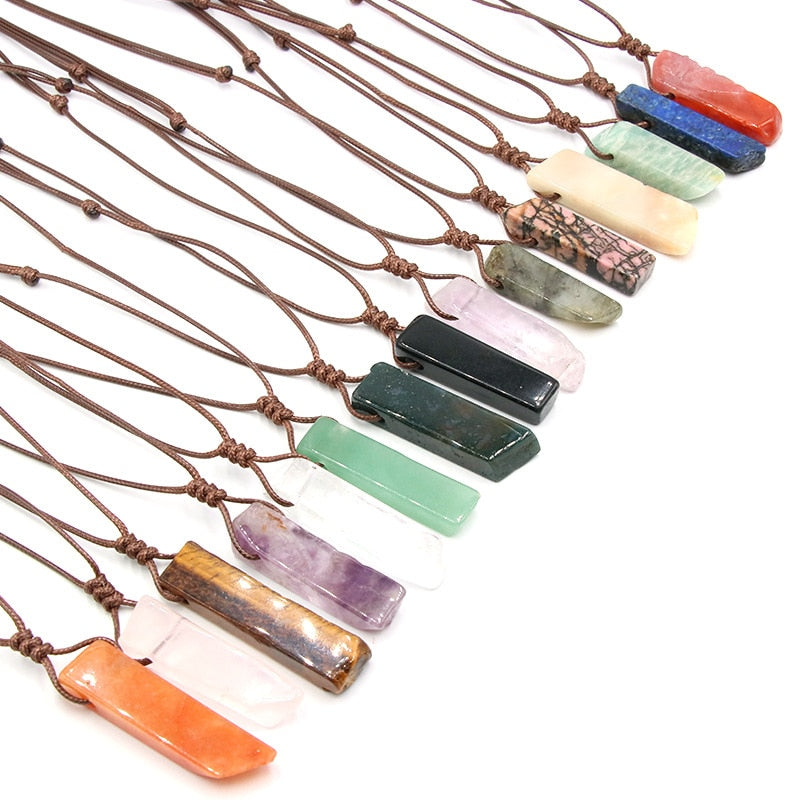 Various Stone Pendants available, Sold in a lot - thebodymindsoulshop