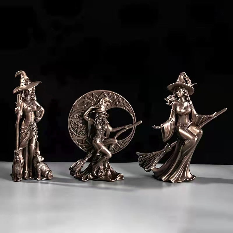 Witch Statues - thebodymindsoulshop