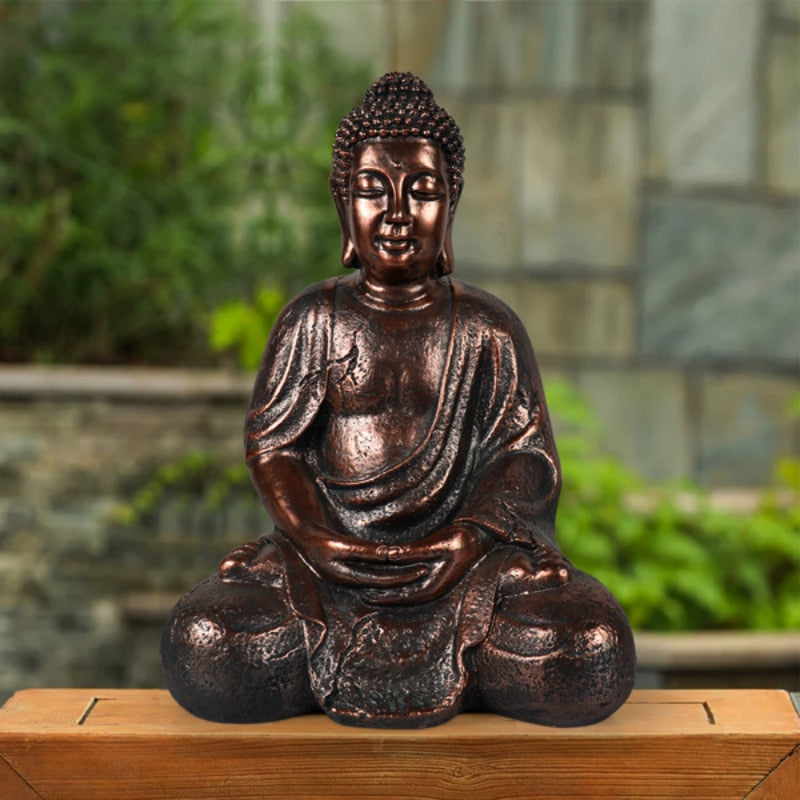 Zen Buddha Indoor/Outdoor Statue - thebodymindsoulshop