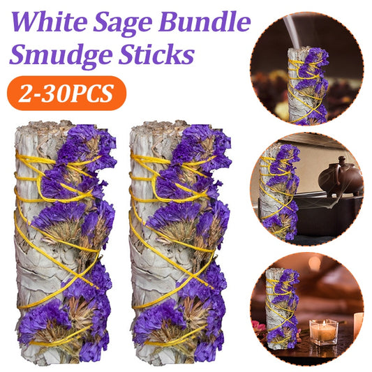 Natural White Sage Bundle Smudge Sticks - thebodymindsoulshop