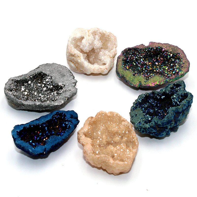 Various Mineral Druzy Geodes - thebodymindsoulshop