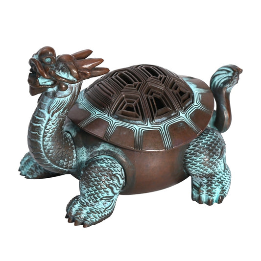 Incense Coil Burner, Dragon Turtle - thebodymindsoulshop