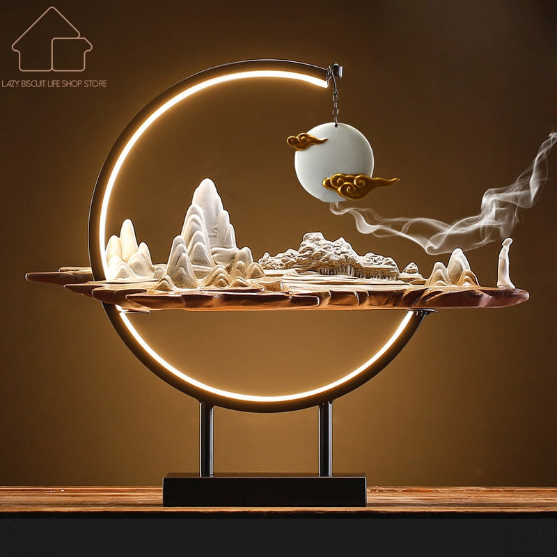 Zen Backflow Incense Holder/Light - thebodymindsoulshop