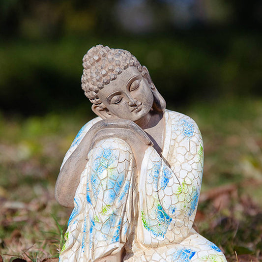 Resin Sleeping Buddha - thebodymindsoulshop