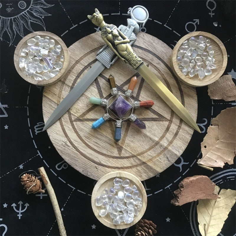 Pentacle Altar Tray - thebodymindsoulshop