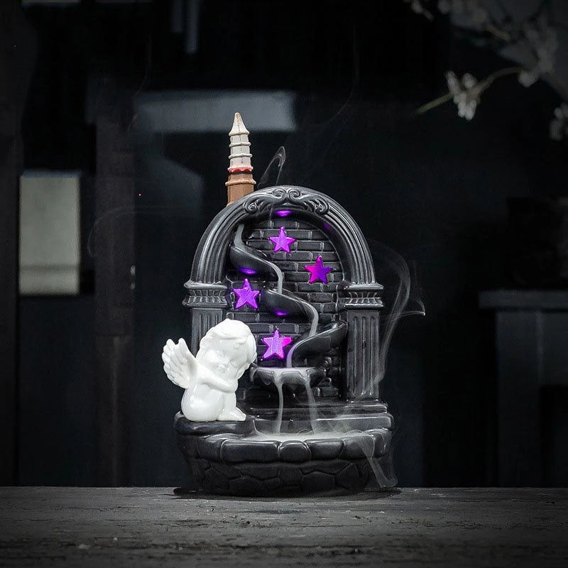 Angel Backflow Incense Burner - thebodymindsoulshop