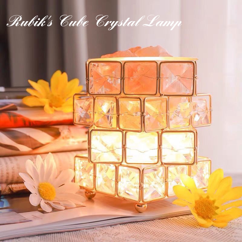 USB Crystal Table Lamp Salt Lamp - thebodymindsoulshop