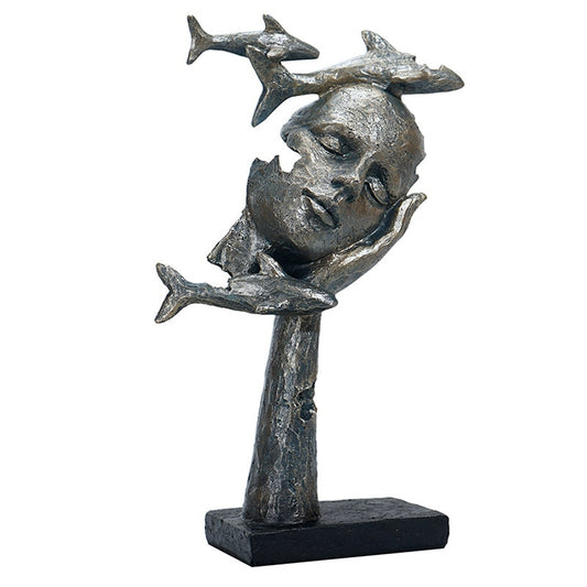 Abstract statue: Theme =Imagination - thebodymindsoulshop